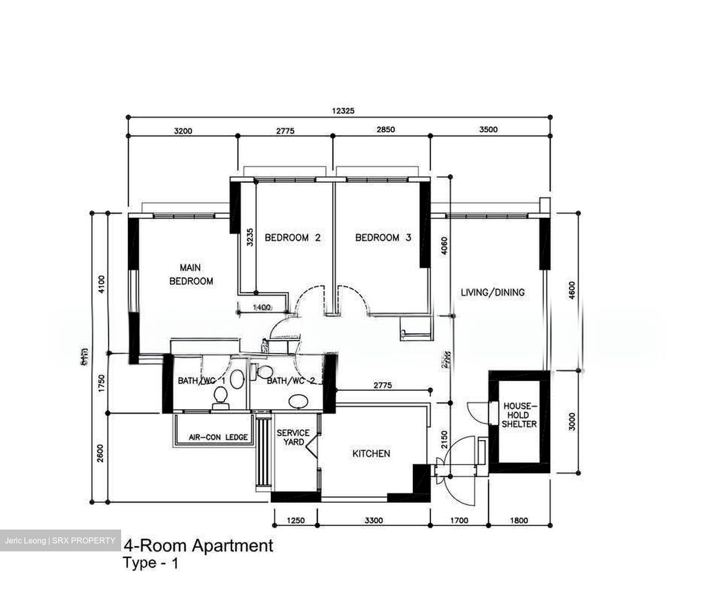 Blk 78 Whampoa Dew (Toa Payoh), HDB 4 Rooms #611310031